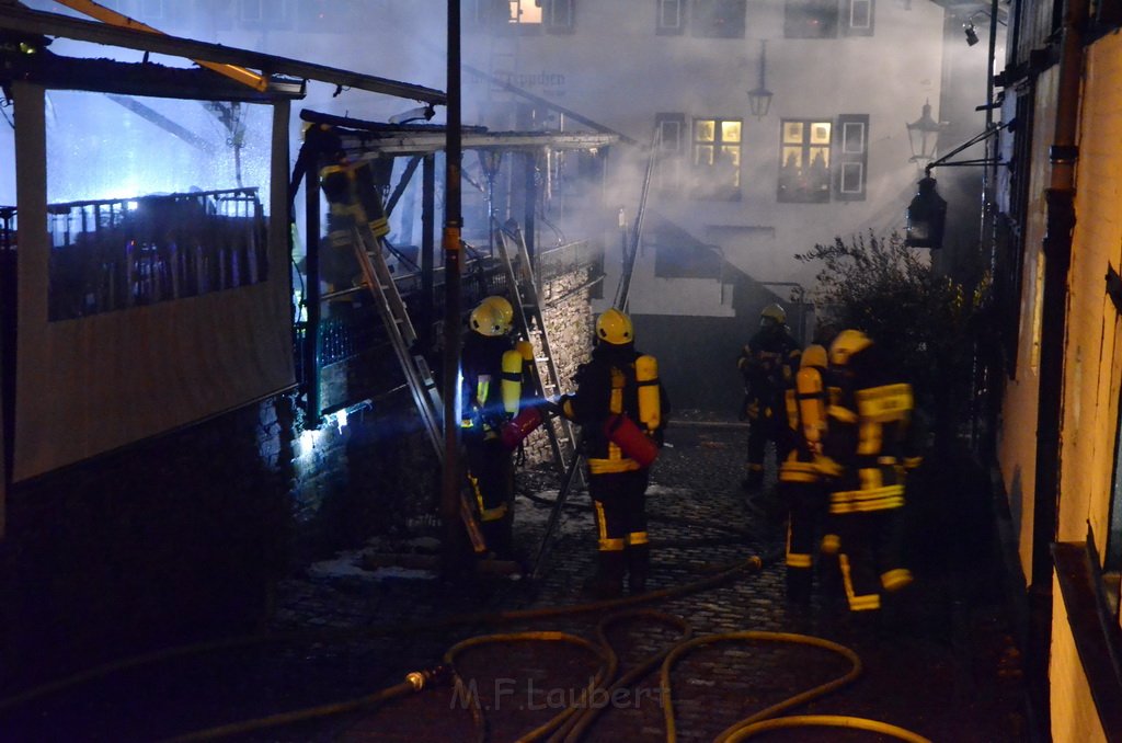 Feuer 3 Zum Treppchen Koeln Rodenkirchen Kirchstr Steinstr P101.JPG - Miklos Laubert